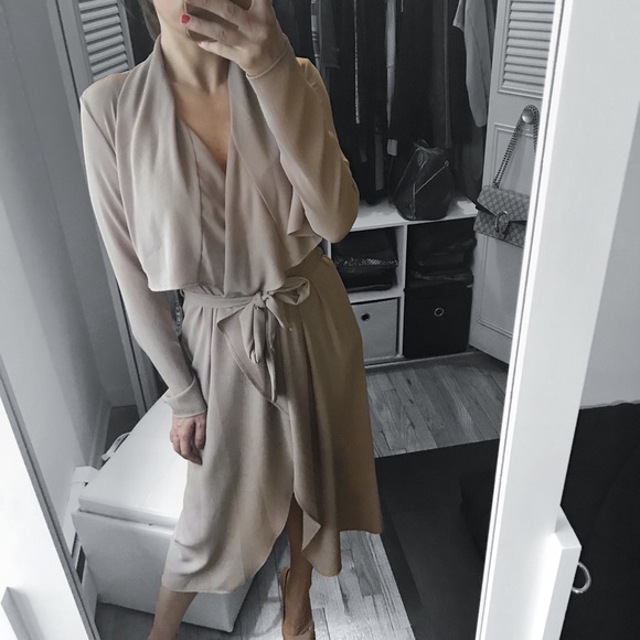 🆕 LAST 1▪️Mocha Longline Duster Cardigan Jacket - Picture 3 of 7